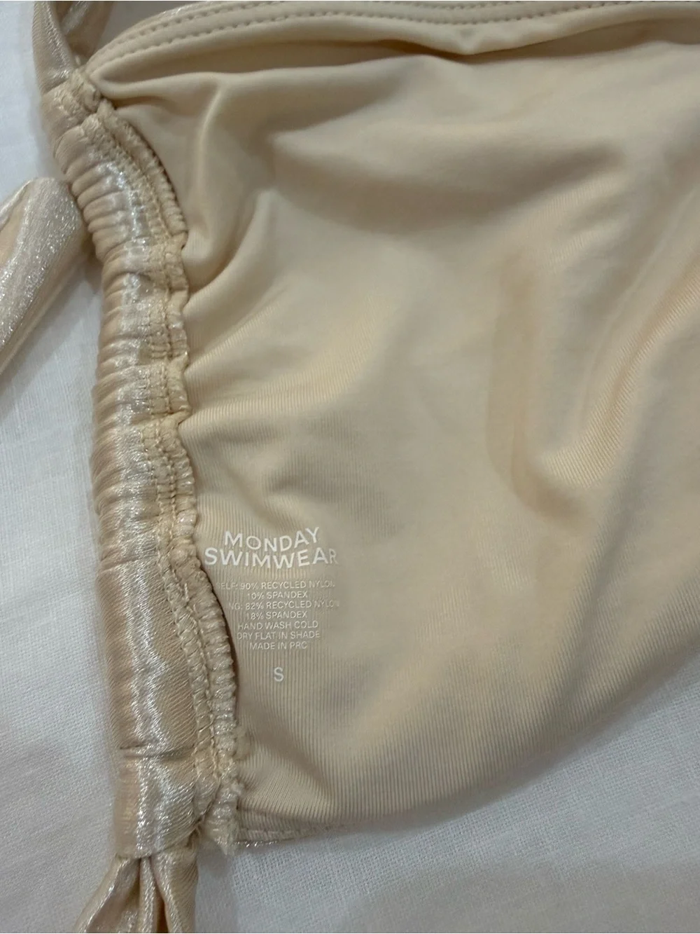 Monday Swimwear Champagne Bikini - BRAND NEW SIZE SMALL